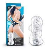 Прозрачный мастурбатор M for Men Hand Tool - Blush Novelties - в Нижнекамске купить с доставкой