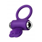 Фиолетовое виброкольцо с ресничками JOS PERY - JOS - в Нижнекамске купить с доставкой