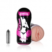 Мастурбатор-вагина Sex In A Can Vibra Vagina Tunnel - Lovetoy - в Нижнекамске купить с доставкой