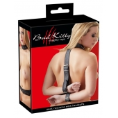 Фиксация на шею и запястья Bad Kitty Neck and Hand Restraints - Orion - купить с доставкой в Нижнекамске