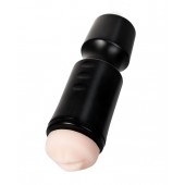 Мастурбатор-ротик A-Toys в черной колбе - A-toys - в Нижнекамске купить с доставкой