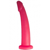 Розовый стимулятор простаты из геля - 18 см. - LOVETOY (А-Полимер) - в Нижнекамске купить с доставкой