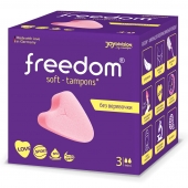 Женские гигиенические тампоны без веревочки FREEDOM mini - 3 шт. - Freedom - купить с доставкой в Нижнекамске