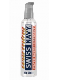 Разогревающий лубрикант на водной основе Swiss Navy Warming Lube - 59 мл. - Swiss navy - купить с доставкой в Нижнекамске