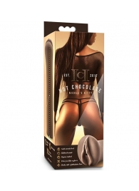 Коричневый мастубратор-вагина Nicole s Kitty - Blush Novelties - в Нижнекамске купить с доставкой