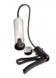 Вакуумная мужская помпа с датчиком давления Pro-Gauge Power Pump - Pipedream - в Нижнекамске купить с доставкой