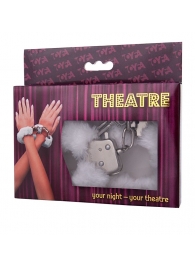 Наручники с белой меховой опушкой - ToyFa - купить с доставкой в Нижнекамске