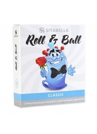 стимулирующий презерватив-насадка Roll   Ball Classic - Sitabella - купить с доставкой в Нижнекамске