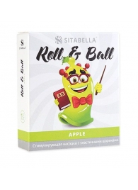 Стимулирующий презерватив-насадка Roll   Ball Apple - Sitabella - купить с доставкой в Нижнекамске