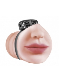 Мастурбатор-ротик с виброкольцом Satisfaction Beloved - Lola Games - в Нижнекамске купить с доставкой