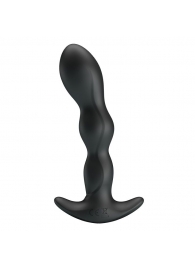 Черный анальный стимулятор простаты с вибрацией Special Anal Massager - 14,5 см. - Baile - в Нижнекамске купить с доставкой