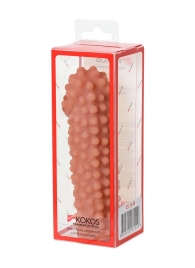 Телесная насадка на фаллос с бугорками KOKOS Extreme Sleeve 10 - 15,8 см. - KOKOS - в Нижнекамске купить с доставкой