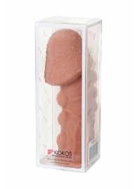 Насадка на фаллос с пузыриками, венками и ребристостью KOKOS Extreme Sleeve 09 - 12,7 см. - KOKOS - в Нижнекамске купить с доставкой