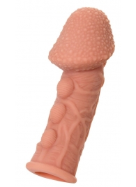 Насадка на фаллос с пузыриками, венками и ребристостью KOKOS Extreme Sleeve 09 - 12,7 см. - KOKOS - в Нижнекамске купить с доставкой