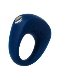 Синее эрекционное кольцо на пенис Satisfyer Ring 2 - Satisfyer - в Нижнекамске купить с доставкой