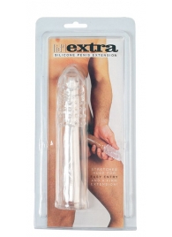 Насадка-удлинитель из прозрачного силикона LIDL EXTRA SILICONE PENIS EXTENSION - Seven Creations - в Нижнекамске купить с доставкой