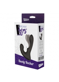 Чёрный массажер простаты с 2 моторами BOOTY ROCKER - Dream Toys - в Нижнекамске купить с доставкой