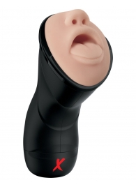 Мастурбатор-ротик Deep Throat Vibrating Stroker - Pipedream - в Нижнекамске купить с доставкой