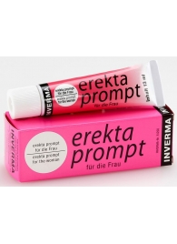 Возбуждающий женский крем Erekta Prompt  - 13 мл. - Inverma - купить с доставкой в Нижнекамске