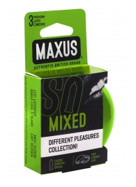 Презервативы в железном кейсе MAXUS Mixed - 3 шт. - Maxus - купить с доставкой в Нижнекамске