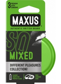 Презервативы в железном кейсе MAXUS Mixed - 3 шт. - Maxus - купить с доставкой в Нижнекамске