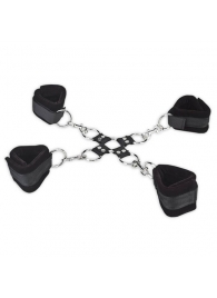 Комплект для сковывания из 5 предметов - Lux Fetish - купить с доставкой в Нижнекамске