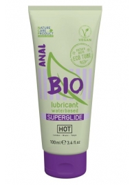 Интимный увлажняющий анальный гель BIO SuperGlide - 100 мл. - HOT - купить с доставкой в Нижнекамске
