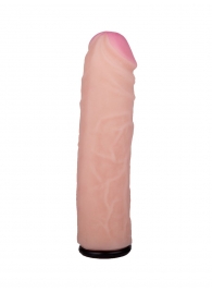 Черный пояс-трусики с насадкой  Гламур Dana  - 15,5 см. - LOVETOY (А-Полимер) - купить с доставкой в Нижнекамске