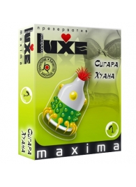 Презерватив LUXE Maxima  Сигара Хуана  - 1 шт. - Luxe - купить с доставкой в Нижнекамске
