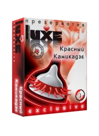 Презерватив LUXE  Exclusive   Красный Камикадзе  - 1 шт. - Luxe - купить с доставкой в Нижнекамске