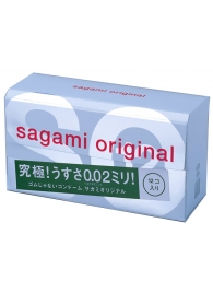 Ультратонкие презервативы Sagami Original - 12 шт. - Sagami - купить с доставкой в Нижнекамске