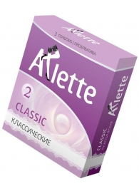Классические презервативы Arlette Classic - 3 шт. - Arlette - купить с доставкой в Нижнекамске
