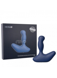 Синий вибромассажер простаты NEXUS REVO 2.0 с вращающейся головкой - Nexus Range - в Нижнекамске купить с доставкой