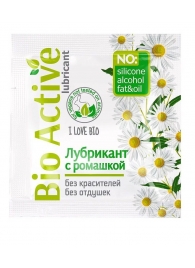Пробник лубриканта на водной основе Bio Active - 3 гр. - Биоритм - купить с доставкой в Нижнекамске