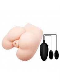 Пышная попка с двумя входами и вибрацией - Baile - в Нижнекамске купить с доставкой