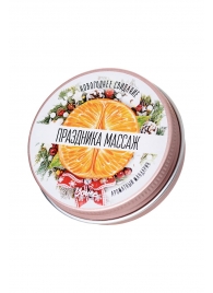 Массажная свеча «Праздника массаж» с ароматом мандарина - 30 мл. - ToyFa - купить с доставкой в Нижнекамске