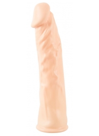 Телесная насадка-удлинитель Silicone Extension - 19 см. - Orion - в Нижнекамске купить с доставкой