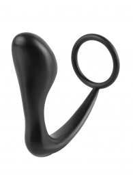 Эрекционное кольцо с анальной пробкой Ass-Gasm Cockring Plug - Pipedream - в Нижнекамске купить с доставкой