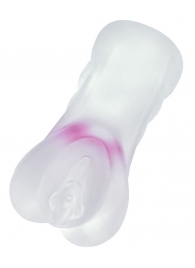 Прозрачный реалистичный мастурбатор Juicy Pussy Crystal Rose - ToyFa - в Нижнекамске купить с доставкой