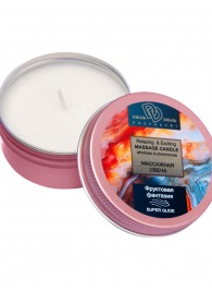 Массажная свеча  Фруктовая фантазия - БиоМед - купить с доставкой в Нижнекамске
