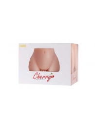 Мастурбатор-полуторс Cherry с вибрацией и двумя любовными тоннелями - KOKOS - в Нижнекамске купить с доставкой