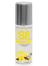Лубрикант на водной основе Stimul8 Flavored Lube с ванильным ароматом - 125 мл. - Stimul8 - купить с доставкой в Нижнекамске
