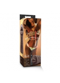 Коричневый мастурбатор-ротик Heather - Blush Novelties - в Нижнекамске купить с доставкой