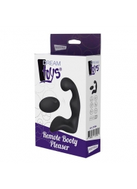 Черный вибромассажер простаты REMOTE BOOTY PLEASER - Dream Toys - в Нижнекамске купить с доставкой
