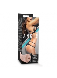 Телесный мастурбатор-ротик Angie - Blush Novelties - в Нижнекамске купить с доставкой