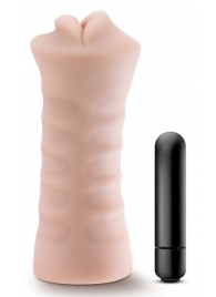 Телесный мастурбатор-ротик Angie - Blush Novelties - в Нижнекамске купить с доставкой