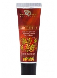 Интимный съедобный лубрикант JUICY FRUIT с ароматом фруктов - 30 мл. - БиоМед - купить с доставкой в Нижнекамске