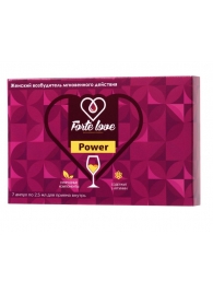 Женский возбудитель мгновенного действия Forte Love Power - 7 ампул (2,5 мл.) - Капиталпродукт - купить с доставкой в Нижнекамске