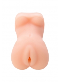 Телесный мастурбатор в виде женской фигурки - Toyfa Basic - в Нижнекамске купить с доставкой