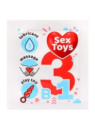 Гель-лубрикант на водной основе Sex Toys - 4 гр. - Биоритм - купить с доставкой в Нижнекамске